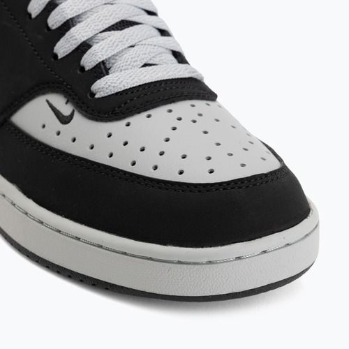 Vyriški batai Nike Court Vision Low black/light smoke grey/sail/light smoke grey