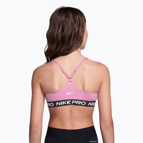 Mergaičių liemenėlė Nike Pro Pink Rise