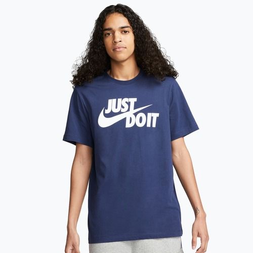 Vyriški marškinėliai Nike Sportswear JDI midnight navy/white