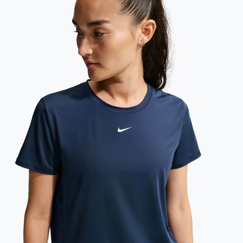 Moteriški treniruočių marškinėliai Nike One Classic midnight navy/white