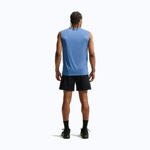 Vyriški treniruočių marškinėliai Nike Dri-FIT Sleeveless Training Top indigo storm/white