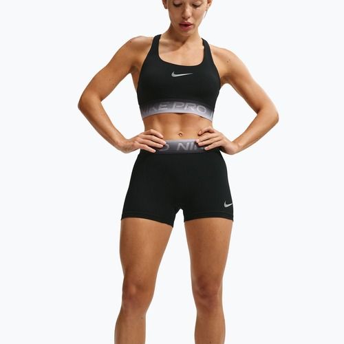 Moteriški treniruočių šortai Nike Pro black/ghost