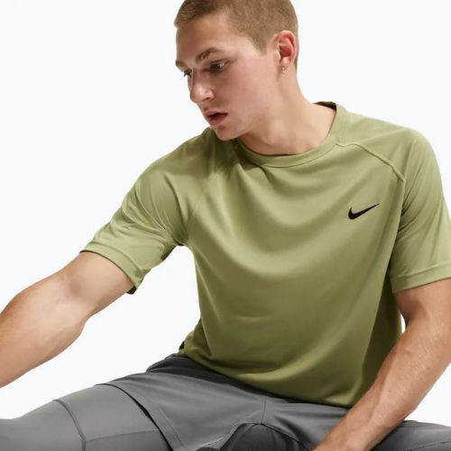 Vyriški treniruočių marškinėliai Nike Flex dusty olive/black