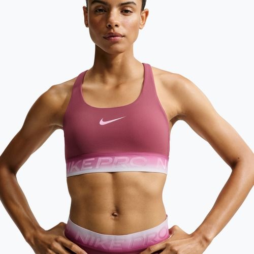 Sportinė liemenėlė Nike Pro pink smoke/pink smoke/pink rise