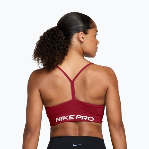 Sportinė liemenėlė Nike Pro Seamless tough red/white