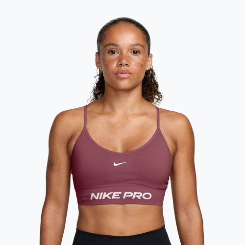 Sportinė liemenėlė Nike Pro Seamless pink smoke/white