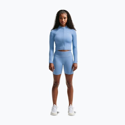 Moteriškas treniruočių džemperis Nike Pro Seamless work blue