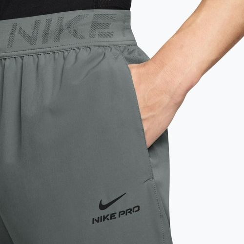 Vyriškos kelnės Nike Pro Training smoke grey/black