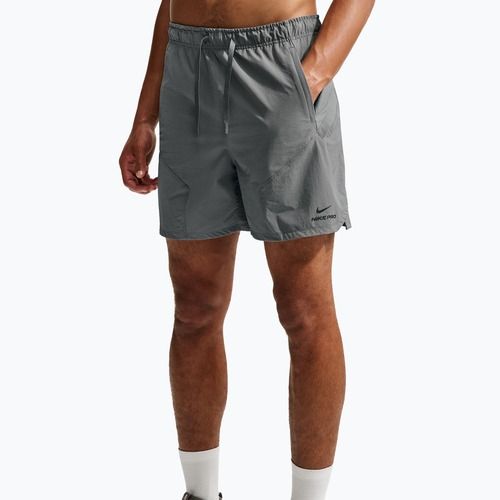 Vyriški treniruočių šortai Nike Pro Training smoke grey/smoke grey/black
