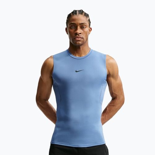Vyriški treniruočių marškinėliai Nike Pro indigo storm/black