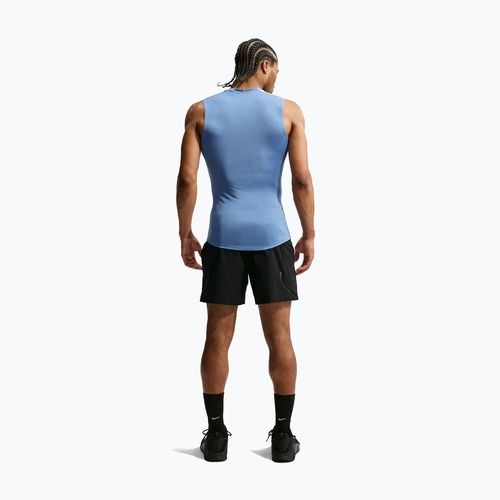 Vyriški treniruočių marškinėliai Nike Pro indigo storm/black
