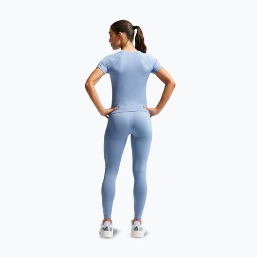 Moteriški treniruočių marškinėliai Nike Pro Seamless work blue
