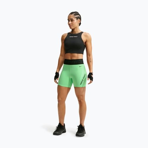Moteriški treniruočių šortai Nike Pro Sculpt illusion green/cucumber calm/black/black