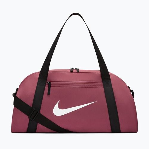 Moteriškas treniruočių krepšys Nike Gym Club 24 l pink smoke/black/white