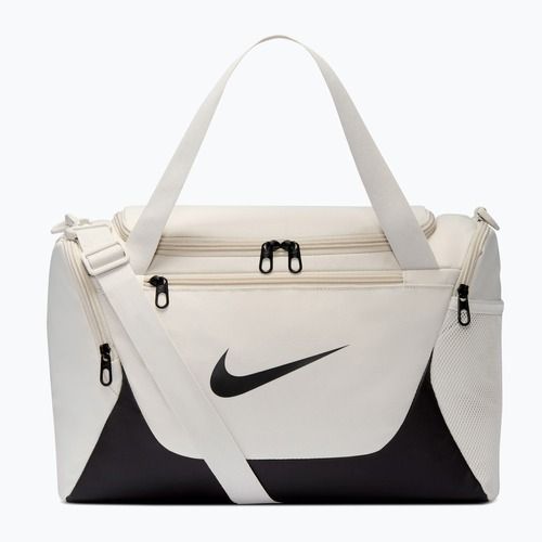 Treniruočiųkrepšys Nike Brasilia Duffel Extra Small 24 l light bone/black/black