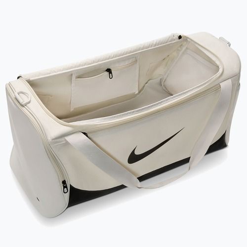 Treniruočiųkrepšys Nike Brasilia Duffel Medium 60 l light bone/black/black