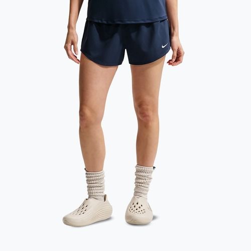 Moteriški treniruočių šortai Nike One midnight navy/white
