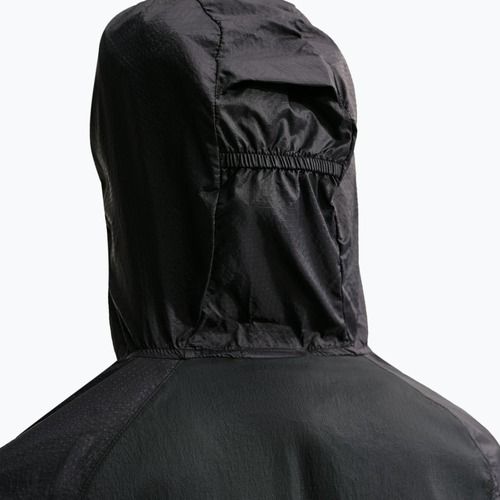 Moteriška bėgimo striukė Nike ACG „Aireez“ juoda/juoda/sniego baltumo