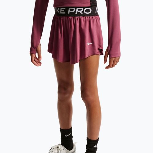 Vaikiški šortai Nike Pro pink smoke/black/white