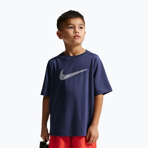 Vaikiški marškinėliai Nike Multi Dri-Fit midnight navy/white