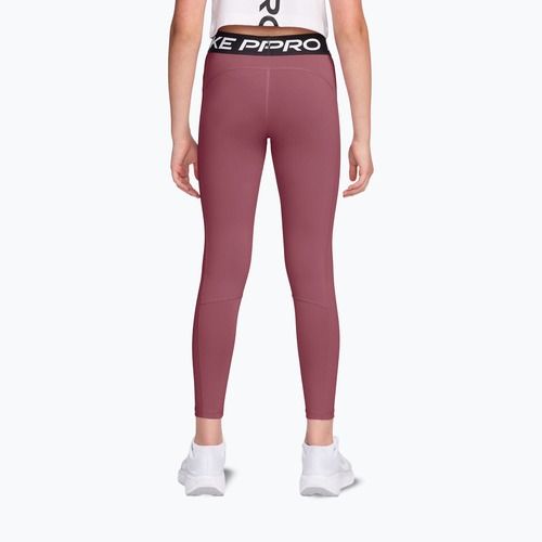 Vaikiškos tamprės Nike Pro pink smoke/white