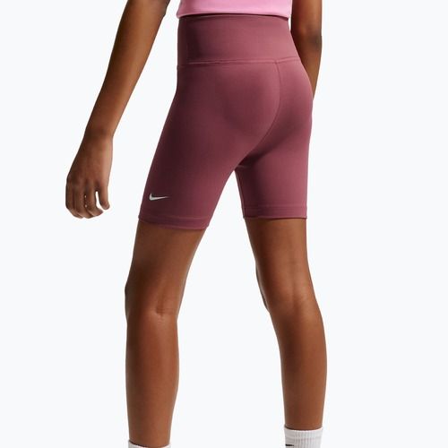 Vaikiški šortai Nike One pink smoke/white