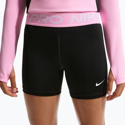 Vaikiški šortai Nike Pro black/pink rise/white