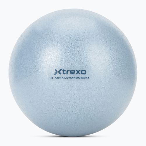 Mažo gimnastikos kamuolys XTREXO x Anna Lewandowska ball 20cm Azul Bruma