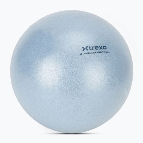Mažo gimnastikos kamuolys XTREXO x Anna Lewandowska ball 20cm Azul Bruma