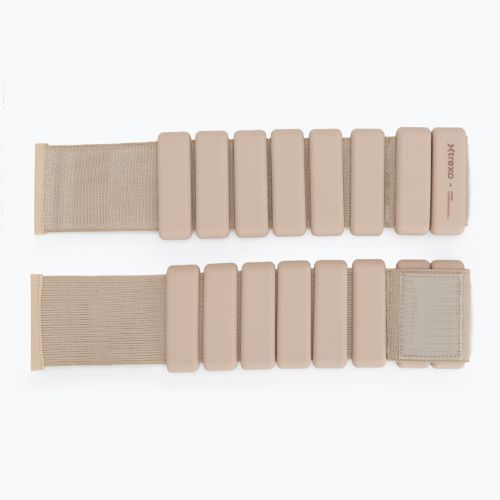 Sunkūs diržai kulkšnių ir riešų žastams XTREXO x Anna Lewandowska Bangles 205 Beige