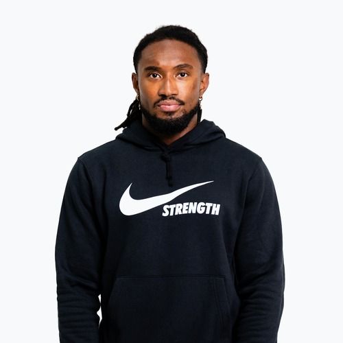 Vyriškas džemperis Nike Strength Hoodie black/white
