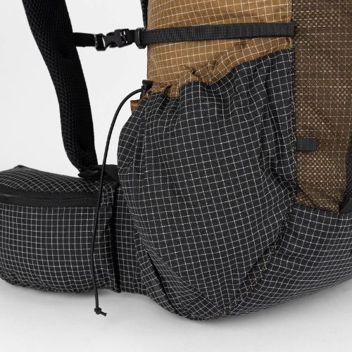 Turistinė kuprinė 3F UL Qidian Pro 46+10L Brown