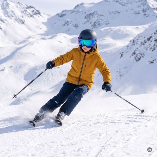 Vaikiškas slidinėjimo šalmas ATTABO Avens 2.0 Jr Visor dark blue