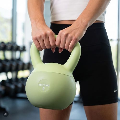 Minkštas kettlebell Xtrexo SK06 Green