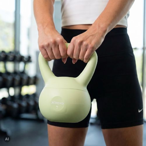 Minkštas kettlebell Xtrexo SK04 Green