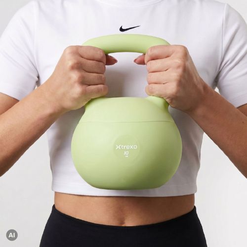 Minkštas kettlebell Xtrexo SK10 Green