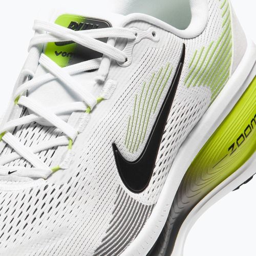 Vyriški bėgimo batai Nike Vomero 18 white/lemon venom/dark grey/black
