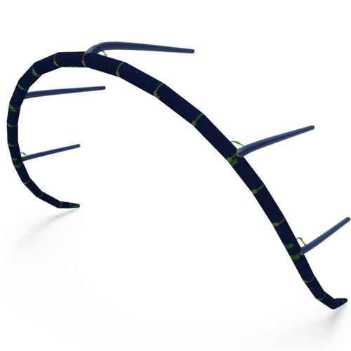 CrazyFly Hiper žalias jėgos aitvaras T001-0118