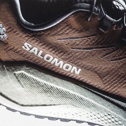 Vyriški bėgimo batai Salomon Aero Blaze 4 GRVL burro/vanilla ice