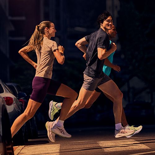 Moteriški bėgimo batai ASICS Novablast 6 hazy lilac/rose dust