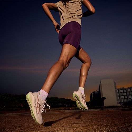 Moteriški bėgimo batai ASICS Novablast 6 hazy lilac/rose dust