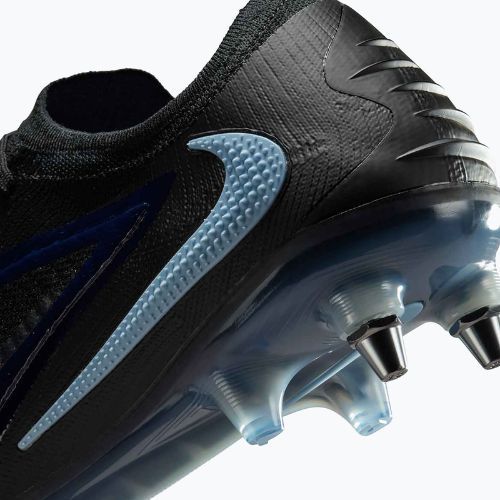 Vyriški Nike Phantom 6 Low Elite SG-Pro futbolo bateliai black/black
