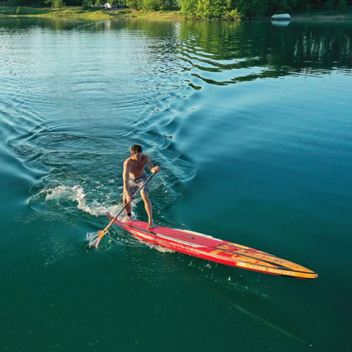 Aqua Marina Race Elite 14'0" raudona SUP lenta BT-22RE