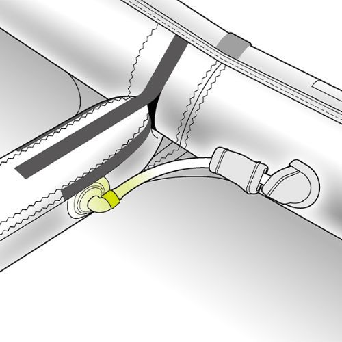 F-ONE Breeze V3 aitvaras jėgos aitvarai oranžinė 77201-0201-A