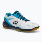 Vyriški badmintono batai YONEX 65 Z3 white/ ocean blue