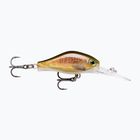 Rapala Shadow Rap Fat Jack gyvas rudas upėtakis Vobleris RA5821049