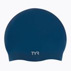 TYR silikoninė plaukimo kepurė be raukšlių, tamsiai mėlyna LCS