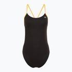 Moteriškas vientisas plaukimo kostiumas TYR Hexa Cutoutfit black/gold