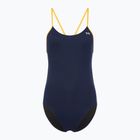 Moteriškas vientisas plaukimo kostiumas TYR Hexa Cutoutfit navy/gold