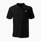 Vyriški teniso marškinėliai Wilson Stripe Polo black WRA789707